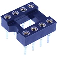 HUABAN 5 trozo DIP-8 DIP8 Tipo redondo de la soldadura del adaptador del zócalo de la prueba del IC de la anchura 10mm…